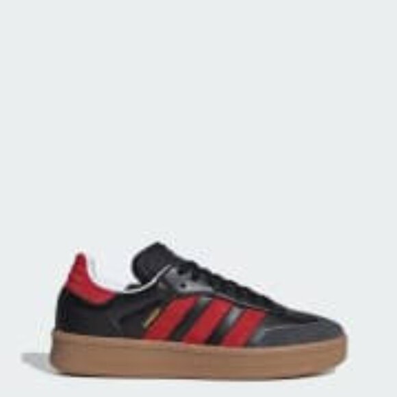 Adidas Samba XLG Low Mens Casual Shoes Black Red IE9178 NEW Multi Sz - Picture 5 of 5
